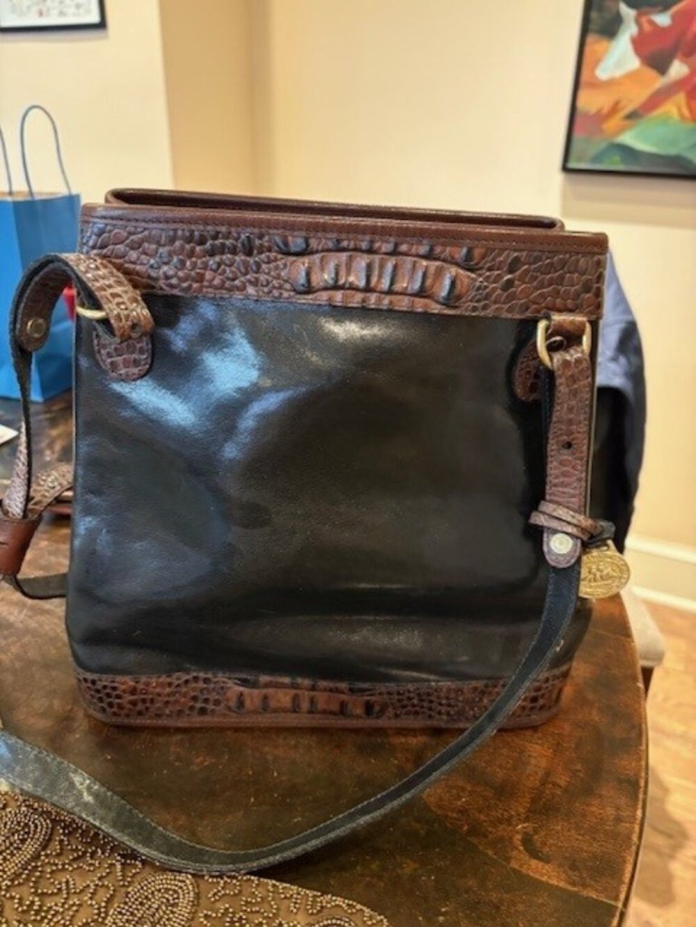 Brahmin Vintage Tuscan Shoulder Bag